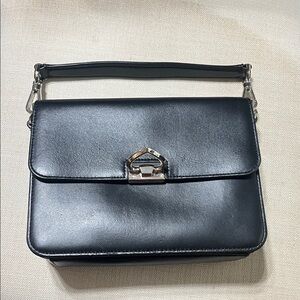 Kate Spade Black Leather Shoulder Bag